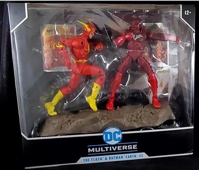 McFarlane DC Multiverse Earth 52 Batman Red Death and The Flash 7" paquete de 2 2020  Foto 1 de 4