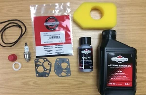 GENUINE BRIGGS & STRATTON MOWER SERVICE KIT PARTS FOR CLASSIC SPRINT ENGINES - Picture 1 of 12