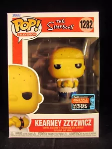 Funko Pop Television 1282 The Simpsons Kearney Zzyzwicz NYCC Fall Con - Picture 1 of 5