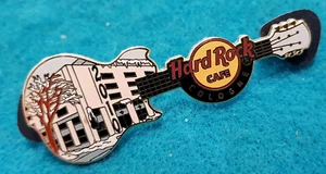 COLOGNE HORIZONTAL FACADE 2010 TRADE EVENT MEETING GUITAR Hard Rock Cafe PIN LE - Picture 1 of 1