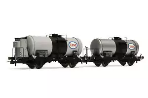 Rivarossi HR6491 HO Gauge FS Esso Tank Wagon Set (2) III - Picture 1 of 2