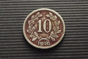 Austria 1916 10 Heller Karl I. VF C|7970 - Picture 1 of 2