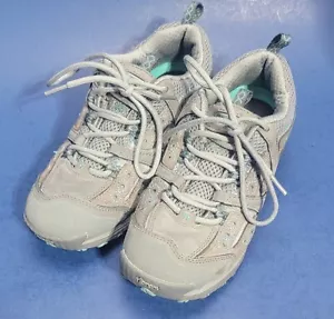 Hi_Tech Total Terrain Gray Laced Up Shoes Vibram Sneakers Size 7.5 Women’s low - Picture 1 of 12