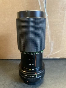 Vivitar 52mm 1:45 70-210mm Macro Focusing Zoom Camera Lens w Filter - Picture 1 of 8