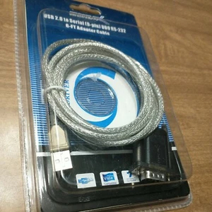 Sabrent SBT-USC6K SATA to USB Cable Serial - 1 x Type A USB - DB-9 Serial - Picture 1 of 4