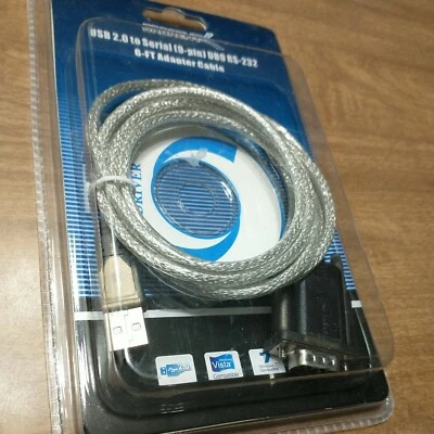 Sabrent SBT-USC6K SATA to USB Cable Serial - 1 x Type A USB - DB-9 Serial - Image 1 of 4