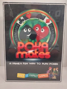 Pokamates Family Fun Poker Board Game Combines Poker Playing Cards With Scrabble - Picture 1 of 2