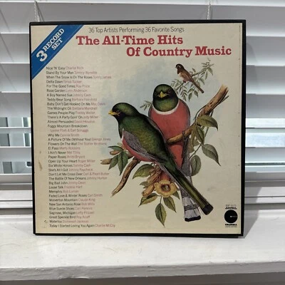 Box Set, The All-Time Hits of Country Music,Very Good,3 LP Set - Image 1 of 4
