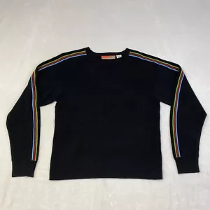 SPILL Vintage 90s Rainbow Stripe Sweater Medium Delia*s Y2K - Picture 1 of 8