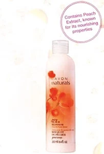 Avon Naturals JUICY PEACH BLOSSOM 🍑 Loción para manos y cuerpo 8,4 fl oz sellada difícil de encontrar - Imagen 1 de 1