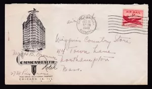 ADVERTISING - HOTEL COMMONWEALTH, 1948, CHICAGO, ILL. - Picture 1 of 2