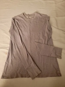 American Giant T Shirt Women's Size XS - Beige - Long Sleeve - Picture 1 of 4