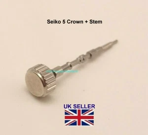 CORONA + VÁSTAGO PARA SEIKO 7S26-02J0 SNK809 SNK807 SNK805 SNK807 - Imagen 1 de 4