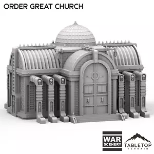 Order Great Church - Mesa de Wargaming Gótico Grimdark - Imagen 1 de 6
