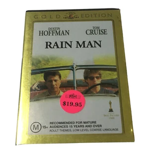 Rain Man Gold Edition DVD 1988 Region 4 Dustin Hoffman Tom Cruise - Picture 1 of 7