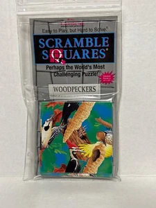 Woodpeckers B. Dazzle Scramble Squares 9 Piece Puzzle - Picture 1 of 2