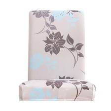  Flowers Printed Stretch Dining Chair Cover Protector Hotel Seat Slipcover 