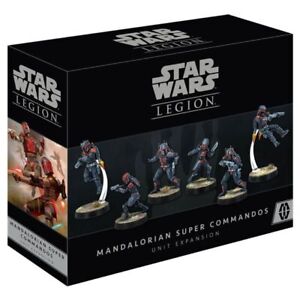 Star Wars Legion Mandalorian Super Commandos Unit Expansion SEALED FFG