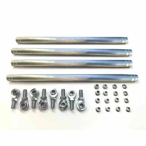 RAW Billet Radius Rod Chromoly Heim USA Made Polaris RZR XP1000 XP4 1000 2014-16 - Foto 1 di 12