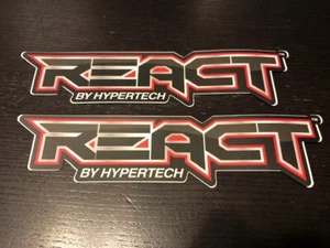 React Hypertech Racing Decal 2pc set 7x1.5 - Picture 1 of 1