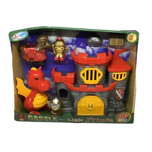 Jr. Tots Castle Little Prince 8 Piece Set Toy Castle New In Package - Ships Fast - Picture 1 of 18