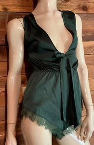 BODY VERDE SHEIN TALLA GRANDE MEZCLA ALGODÓN #12936 - Imagen 1 de 7