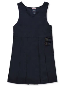 French Toast Girls' Plus Size Double Buckle Jumper - Picture 1 of 2