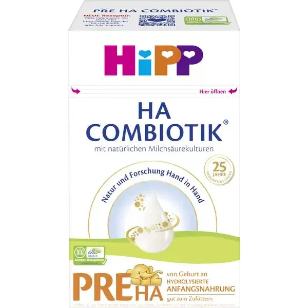 HIPP Anfangsmilch HA Pre Combiotik von Geburt 600g, MHD 16.09.2026 - Bild 1 von 1