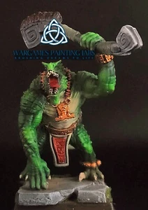 painted Kroxigor Warspawned Lizardmen Old World WFB - Picture 1 of 5