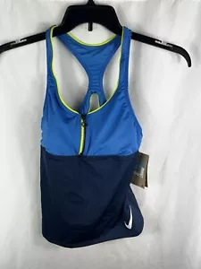 Nike Swim Tankini Top Racer Back Pool Beach Vacation Summer Swimming NESSC276 - Picture 1 of 6