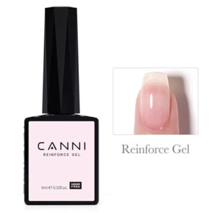 CANNI Reinforce Gel Nail Gel Polish Acid Free Hema Free 9ml Soak Off Colours LED - Picture 1 of 24