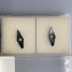 2pcs VCGT110308 PCD polycrystalline diamond PCD VCGW222 PCD Turning insertion - Picture 1 of 5