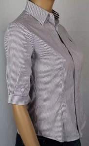 Ralph Lauren BURGUNDY SLIM FIT BLOUSE SHIRT NWT - Picture 1 of 1