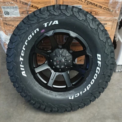 RID R05 9x18 6x139,7 Felgen + Reifen BF Goodrich 35x12,5x18 f. Dodge Ram Rebel - Bild 1 von 2