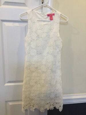 Vestido de encaje blanco CATHERINE Catherine Malandrino 6 nuevo sin etiquetas Foto 1 de 4