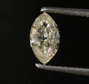 EGL USA loose certified .73ct I1 Q R marquise diamond Natural fancy cut earth - Picture 1 of 9