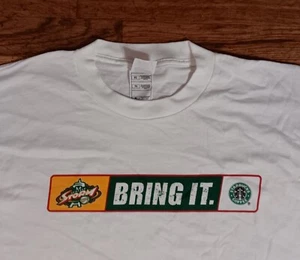 Vintage Seattle Storm Bring It t shirt Starbucks Coffee WNBA promo Sue Bird - Picture 1 of 5