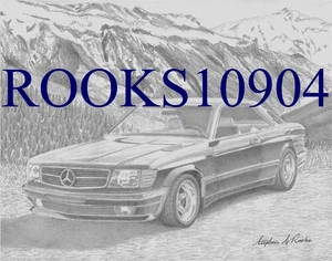 1966 Shelby GT350 CLASSIC CAR ART PRINT - Picture 1 of 1