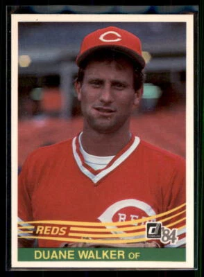 1984 Donruss Duane Walker #325 Cincinnati Reds - Image 1 of 2