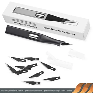 Coltello esatto per hobby coltello rasoio coltello artigianato set lame strumento di taglio per taglio di precisione - Foto 1 di 8