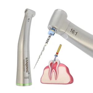 Lanjing Dental Endodontic 16:1 Handpiece Endo Contra Angle TI-MAX fit Dentsply - Picture 1 of 17