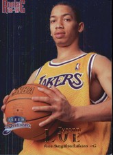 1998-99 Fleer Brilliants Blue Los Angeles Lakers Basketball Card #121 Tyronn Lue