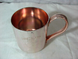 Smirnoff Mule Anodized Pink Copper Aluminum Mug