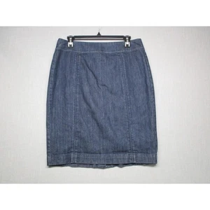 Boden Denim HighWaisted Classic Trendy Pencil Skirt Womens Size US 6 - Picture 1 of 10
