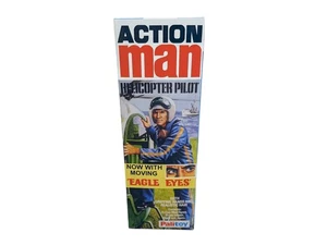 Palitoy Action Man - Hubschrauber Pilot mit Adleraugen Repro Box - Bild 1 von 4