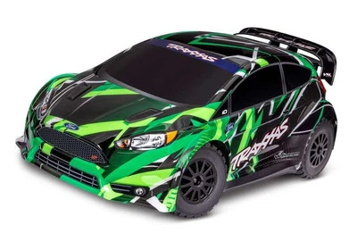 Traxxas Ford Fiesta ST 4WD Brushless Rally VXL 1/10 RTR, grün - 74276-4GRN - Bild 1 von 4