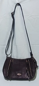 Harley Davidson Damen Handtasche schwarz Leder Schulter - Bild 1 von 8