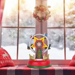 Ferris Wheel Decoration Child Desktop Ornament Statue Housewarming - Picture 1 of 12