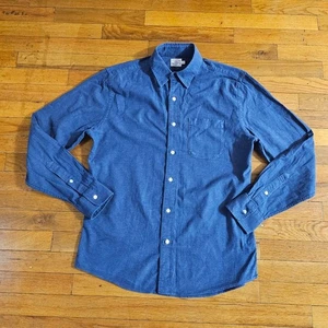 Camisa informal con botones azul faherty para hombre talla M - Imagen 1 de 8