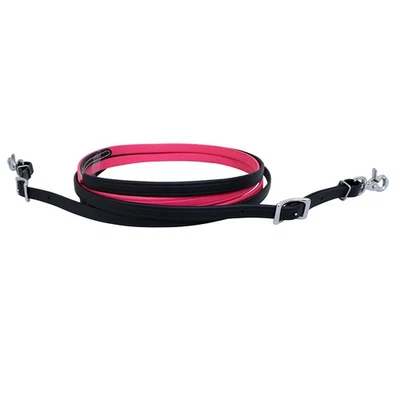 HILASON Western Horse Cuero Biothane Cabezal Cuello Pecho Rosa Reina | Foto 1 de 3